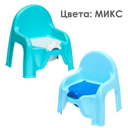Pit-glass with a lid, the color is blue-1