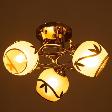 Jeannet chandelier 3x40W E27 Gold Model: 2800064-2
