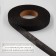 The adhesive ribbon is filament in shared, 38 g/sq.m, 15 mm × 50 m, black color