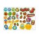 Stickers set No. 1, 6 pcs. 12 pp., A5 format