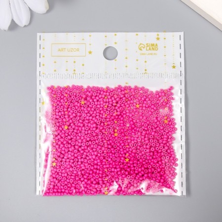 Glass bead 12/0 "Magenta" 15 g-2