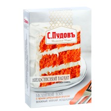 Cake Orange velvet S. Pudov, cardboard retail, 400 g