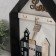 Hooks decorative wood "houses in the house" 5x20x28 cm