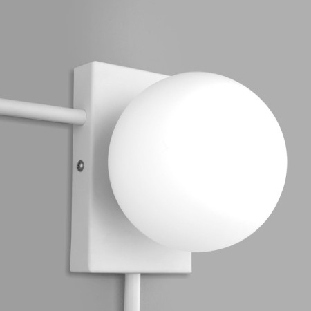 Wall lamp EUROSVET Fredo 40034/1, E14, 1x60W, 400x155x650 mm, white color-3
