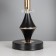 Table lamp "Charo" 1x40W E27 Black 21x21x37cm