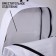 School youth backpack, lightning department, n/pocket, "happiness", white, 33x13x37