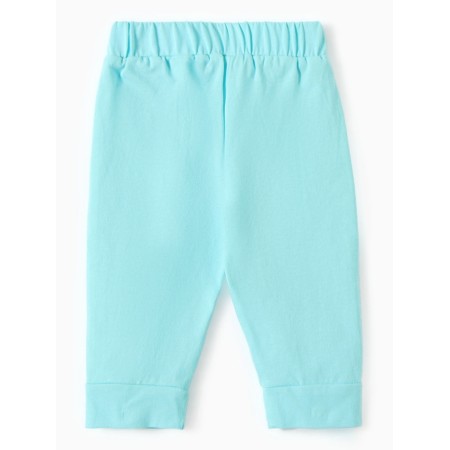 Pants (sliders) Children's "Elephant", Mint color, height 74-3