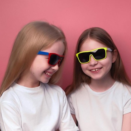 Sunglasses for children "ONESUN", frame mix, continuous dark lens 13x12.5x5.5 cm-10