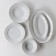 Service table porcelain "Dove. Classic ", 36 items, 2 types of plates, neckline and chandelier layering