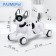 Robot dog Koddy IQ Bot, on the control panel, interactive: sound, light, dancing, musical, on the battery