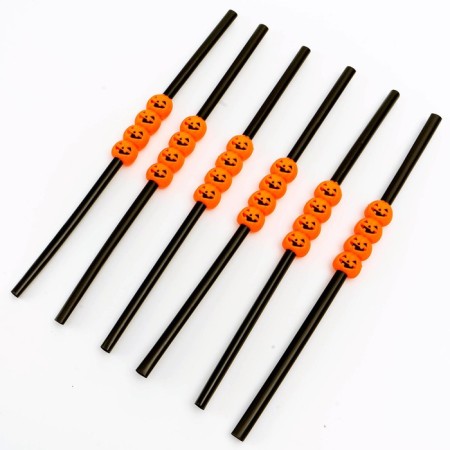 Pumplings "Pumpkin", black color, set 6 pcs.
