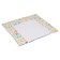 Two -sided giraffe mattress, with a removable liner, blue color