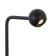 MANTRA EYES, LED, 390LM, 3000K, 207x140x383 mm table lamp, matte black color