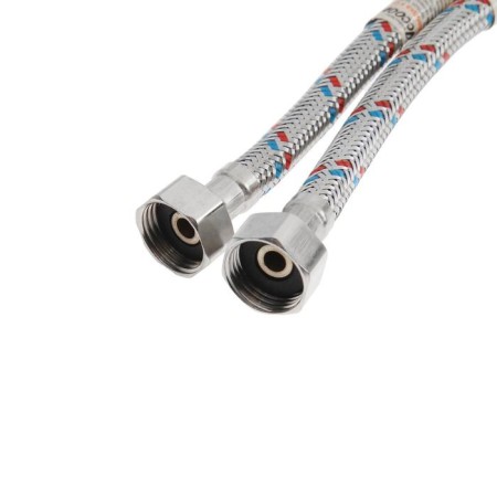 Flexible eyeliner for the Accoona A490-6, M10, 60 cm mixer, set 2 pcs, stainless steel-1