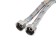Flexible eyeliner for the Accoona A490-6, M10, 60 cm mixer, set 2 pcs, stainless steel