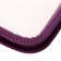 Plastic folder A5, 230 x 180 x 25 mm, lightning around, calligrata "office", PM-A5-01, 0.5 mm, transparent, Pastel, lilac