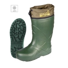 Boots Winter. Norfin Berings with manga. olive. -45s EVA R.46-47