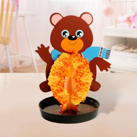 Set for experiments "Wonderful Crystals", Bear-1