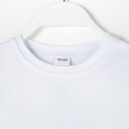 T -shirt Children's Minaku Future, white color, height 116-10