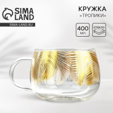 Glass mug 