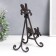 Souvenir cast iron stand "Rooster and chicken" 28x6x16 cm