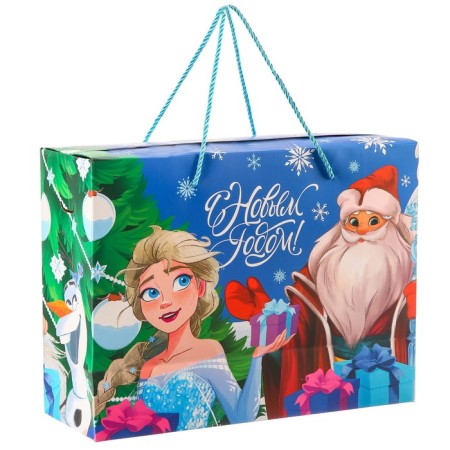 Gift package "New Year" 40x30x15 cm, cold heart-3