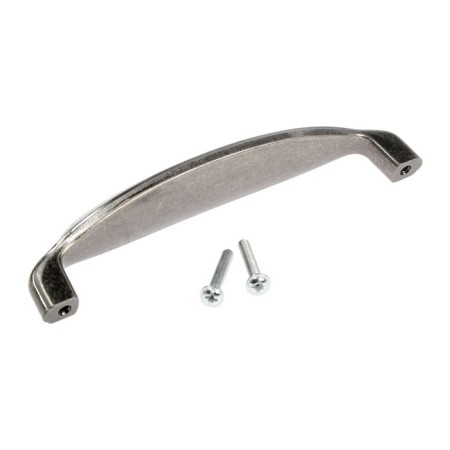 Cappio cramics bracket handle, 128 mm, old silver color-4