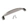 Cappio cramics bracket handle, 128 mm, old silver color