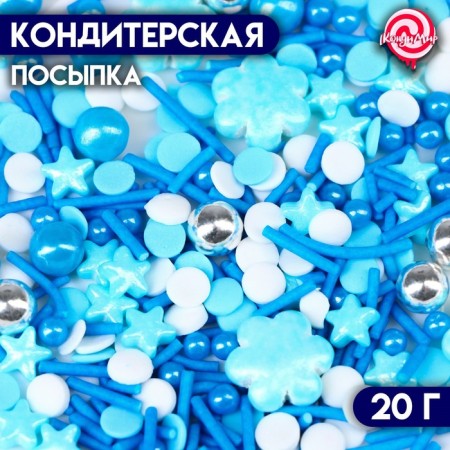 Confectionery Sprinking "Blue sky", 20 g