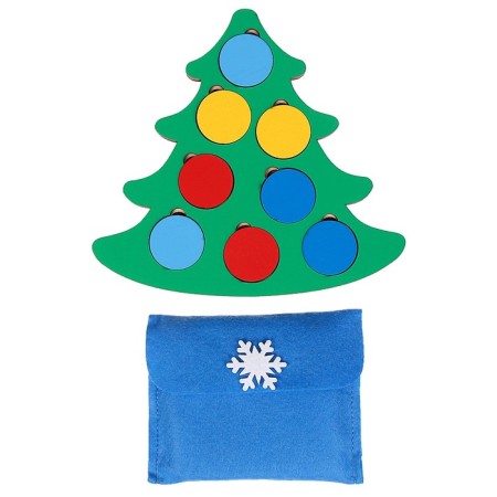 Puzzle "Secret of the New Year Christmas tree"-4