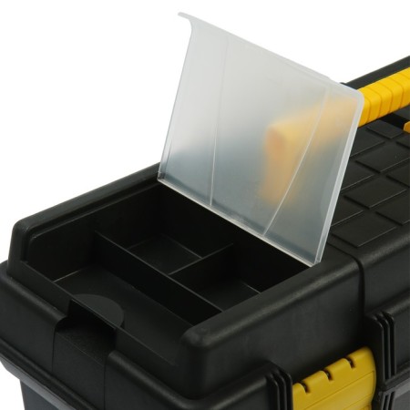 Tundra tool box, 19 ", 490 x 245 x 215 mm, plastic, tray, two organizers-14