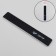 File - emery, abrasiveness 100/180, 18 cm, black color