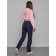 Sports female trousers, size 50, blue color
