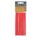Glue rods tundra, 7 x 100 mm, red, 6 pcs.