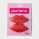 Set of exacerbaters for toothpaste "Lips", 2 pcs, 9.3 × 4.2 cm, red color red