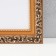 Photo frame plastic 40x50 cm, gold (plastic screen)