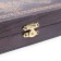 Black gold backgammon, wooden board 29 x 29 cm