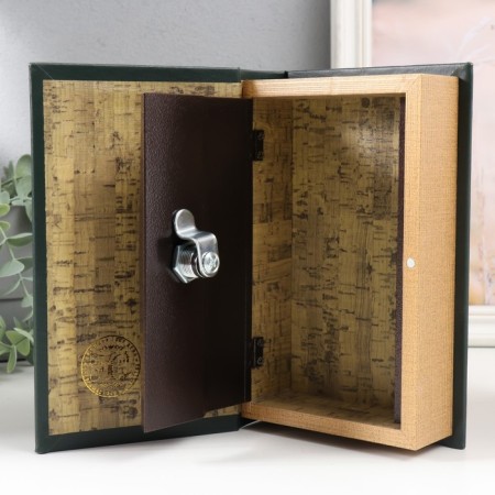 Safe-book wood to the leatherette "Prince A.V. Suvorov" 21x13x5 cm-3