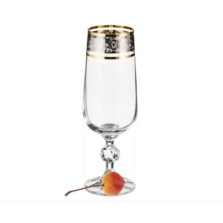 A set of glasses for champagne "Claudia", 180 ml, 6 pcs.