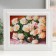 Key closed "White Bouquet" 26.5x31.5 cm white