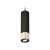 Polished silver/black sand