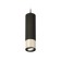 AMBRELLA LIGHT, TECHNO, XP7405002, GU5.3, Black Sand, Polled Silver, Polled Silver.