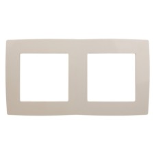The frame for the circuit breaker for 2 posts, era12, ivory