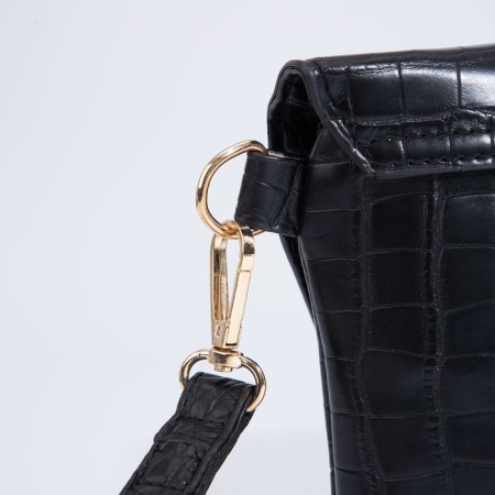 Bag-clate on the magnet, strap on the wrist, black color-4