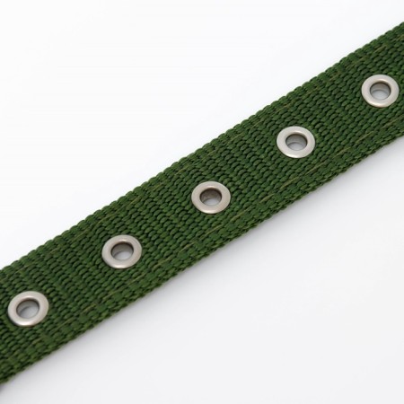 Collar "Comfort" Combined, 55 x 2.5 cm, Osh 40-50 cm, green-6