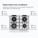 Hon surface Delvento V60H41C001, gas, 4 burners, white