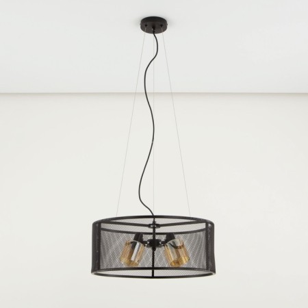 Suspended Citilux “Robin” CL535245, 50x50x120 cm, 4x60W, E14, brown color-3