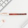 A pen with a cap and applying Soft-Touch "Golden Teacher", blue paste 0.7 mm