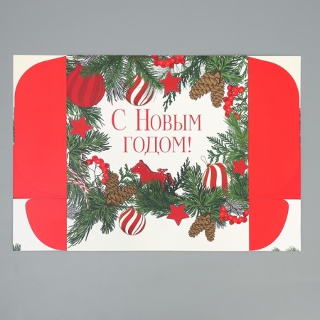 Folding box "New Year's toys", 31 x 24.5 x 9 cm, New Year-6