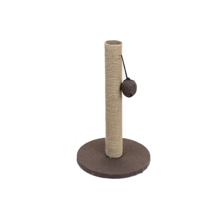 Cleep clawer "Country" round, 28 x 28 x 47 cm, horn, jute, mix
